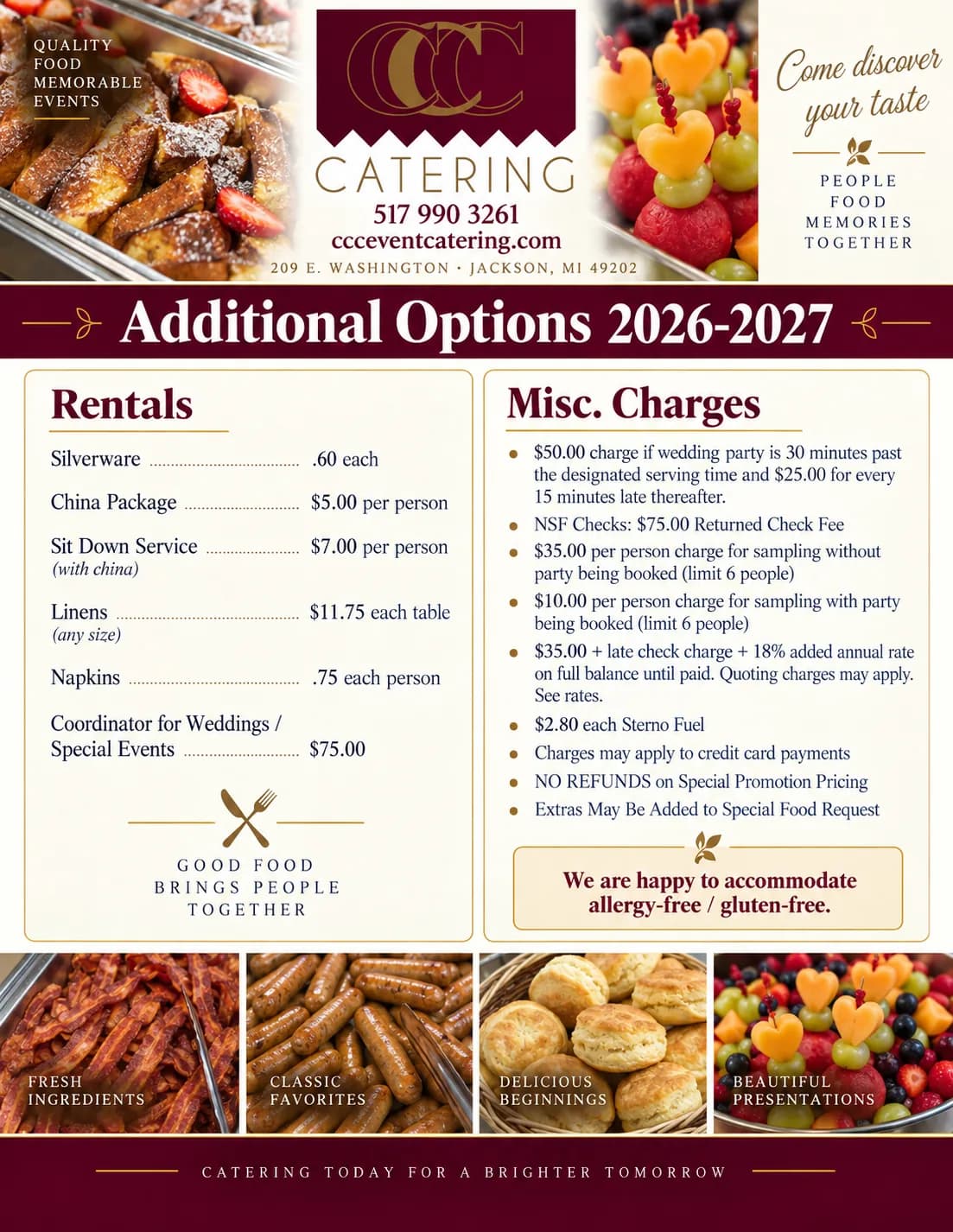 Breakfast Menu 2026-2027, page 2 of 2